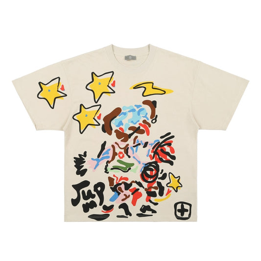 Abstract Star Color T-Shirt